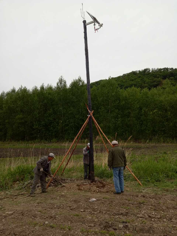 黑龍江林業管理用OKEYSET太陽能無線監控一體機