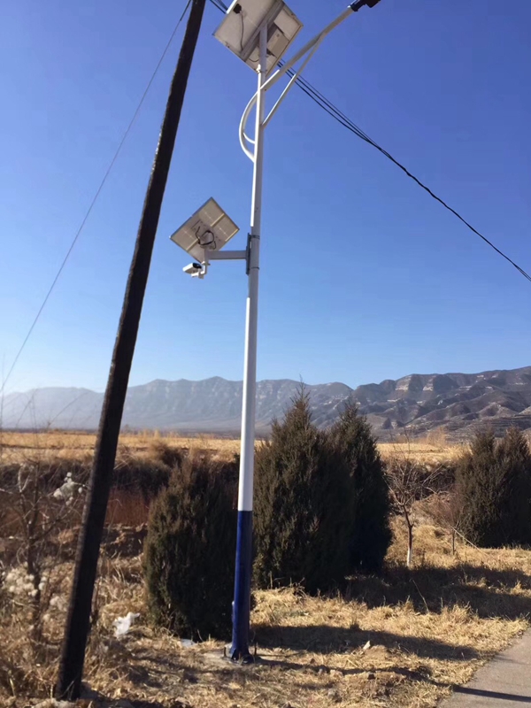 大連林業局用OKEYSET太陽能無線監控一體機