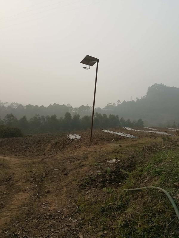 成都國家林業局森林防火用okeyset太陽能監控攝像頭
