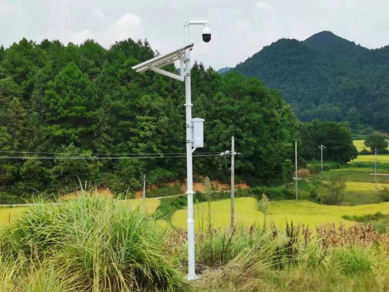 貴州平安農村治安聯防用okeyset太陽能監控攝像頭