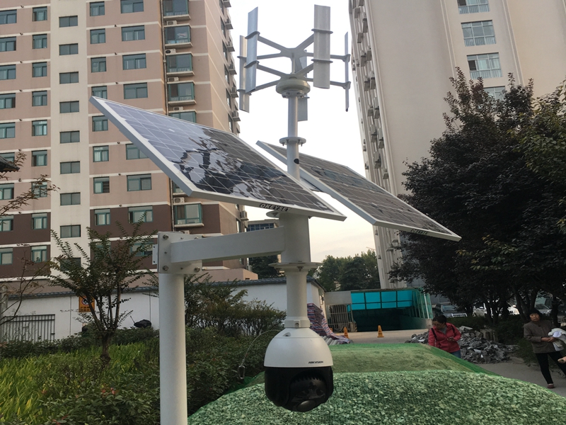 中冶集團項目部用okeyset太陽能監控4G攝像頭