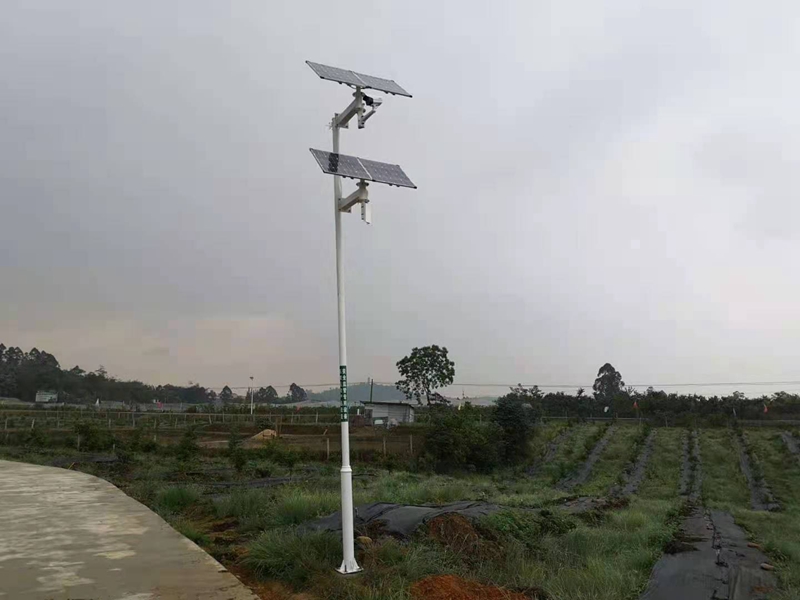 重慶生態農場用集創科技太陽能無線網橋監控系統