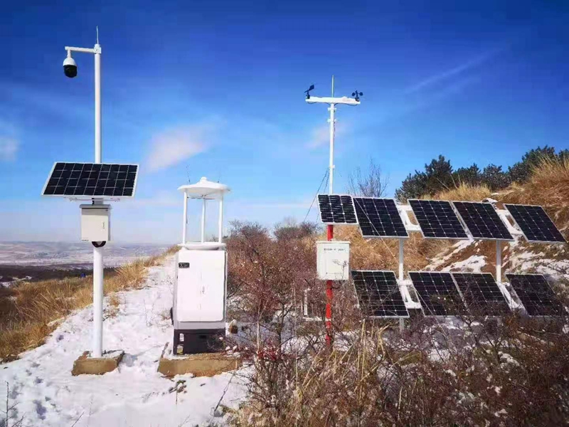 阿里農場用集創科技太陽能無線環境監測監控系統