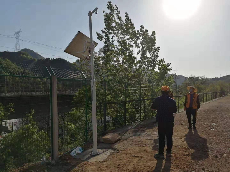 中鐵鄭州鐵路總局鄭州段用集創科技太陽能無線遠程監控系統