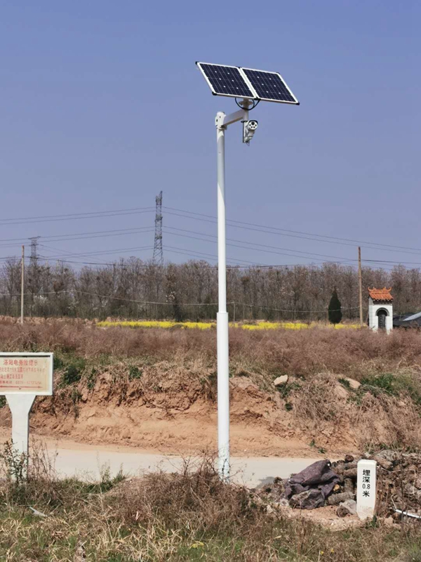 鄭州鐵路局三門峽段用集創科技太陽能無線監控一體機云臺槍機
