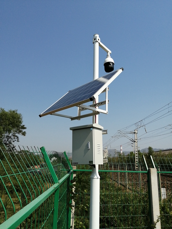 重慶農業局大型農場用集創科技太陽能無線監控系統球機