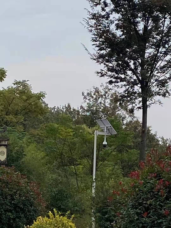 重慶森林防火用集創科技太陽能無線監控一體機球機