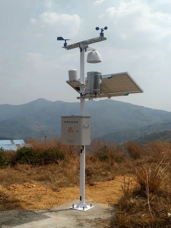 山西林業局森林防火用集創科技太陽能環境監測系統