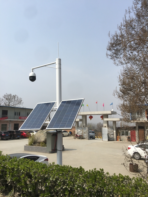 山西金鉬礦業用集創科技太陽能無線監控系統
