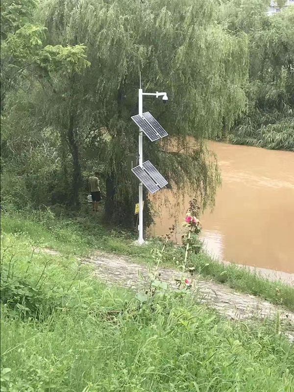 陜西西安渭河河道管理局用集創科技太陽能無線監控系統