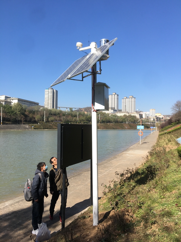 陜西淳化林業局用集創科技太陽能環境監測系統