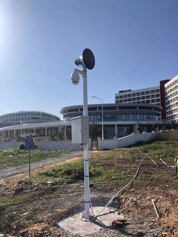 中國核工業部湛江核電廠用集創科技太陽能板智能語音遠程播報系統