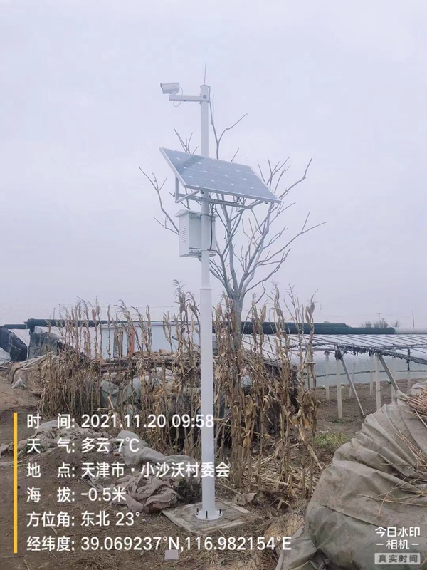 天津市農業局智慧農業用集創科技太陽能無線監控系統