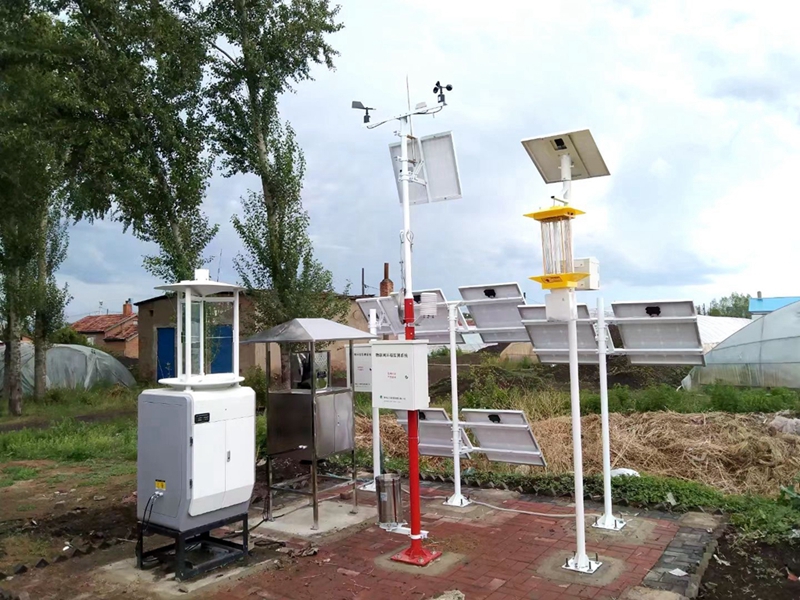 重慶農業局用集創科技太陽能供電環境監測系統